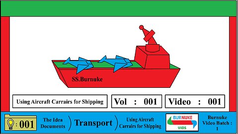 Use Aircraft Carriars for Shipping [IdeaDocs Vol 1 Vid 1]