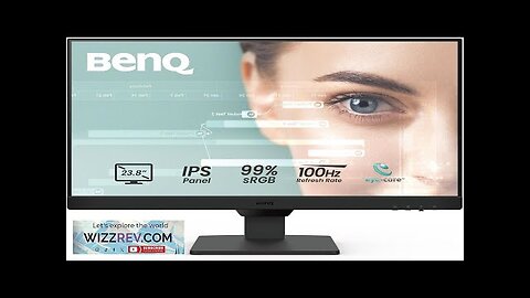 BenQ GW2490 24" Computer Monitor 100Hz FHD 1920x1080p IPS Eye-Care Review