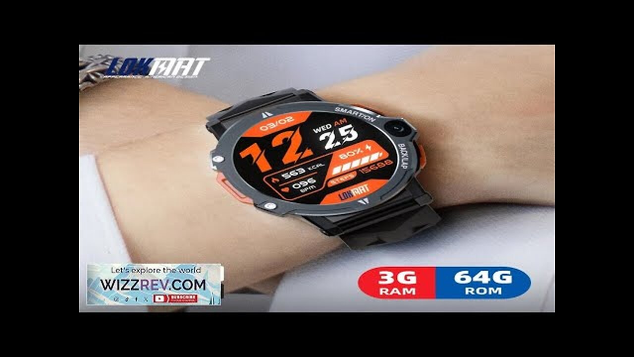 LOKMAT APPLLP 6 PRO 1.54 inch TFT Android 4G Smart Watch Phone Review