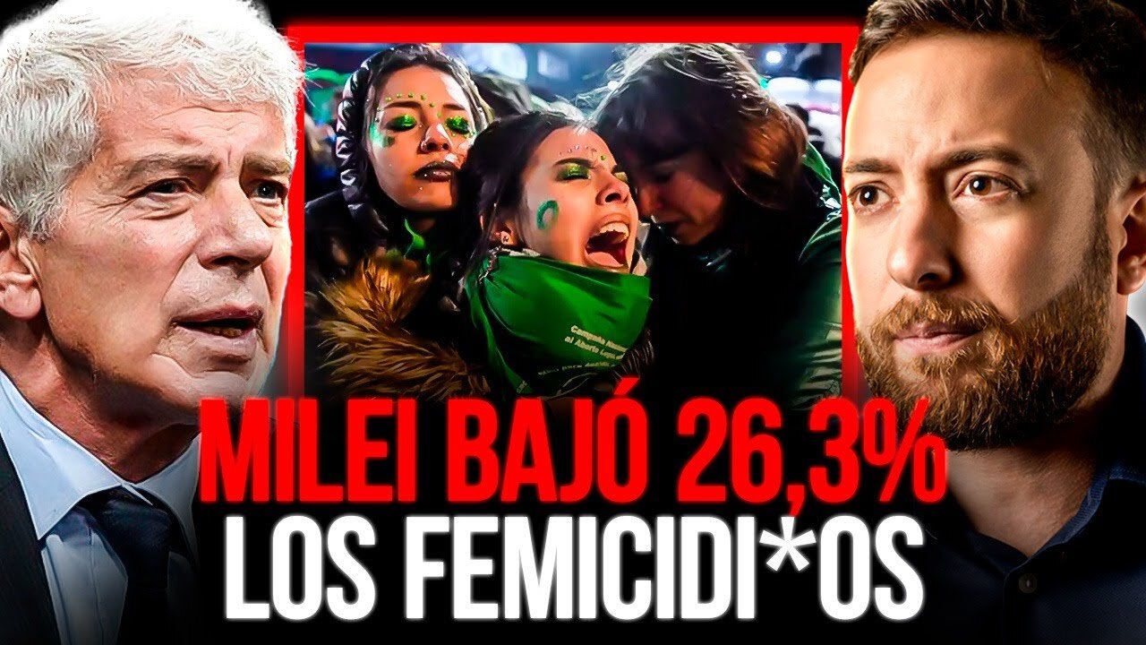 MILEI EDUCA A LAS FEMINISTAS ARGENTINAS - Agustin Laje