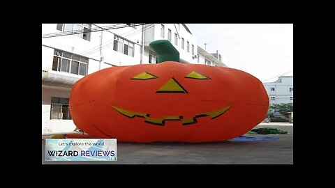 Factory price wholesale Halloween inflatable decor giant pumpkin for Outdoor decoration Review