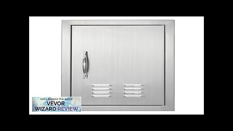 VEVOR BBQ Access Door 14W x 20H Inch Single Outdoor Kitchen Door Review