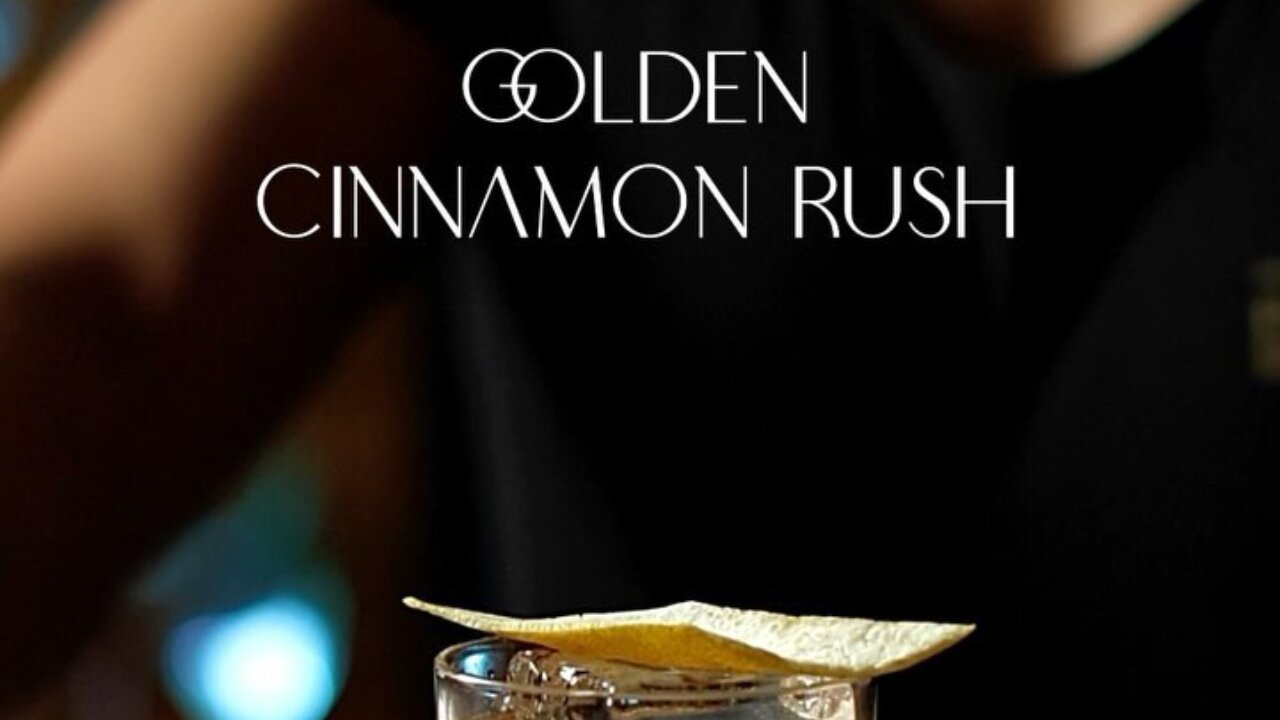 COCKTAIL GOLDEN CINNAMON RUSH