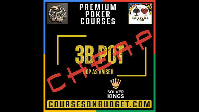 Solver Kings - Bloque 4 – 3B Pot OOP as Raiser - 3BPots OOP con Iniciativa - black