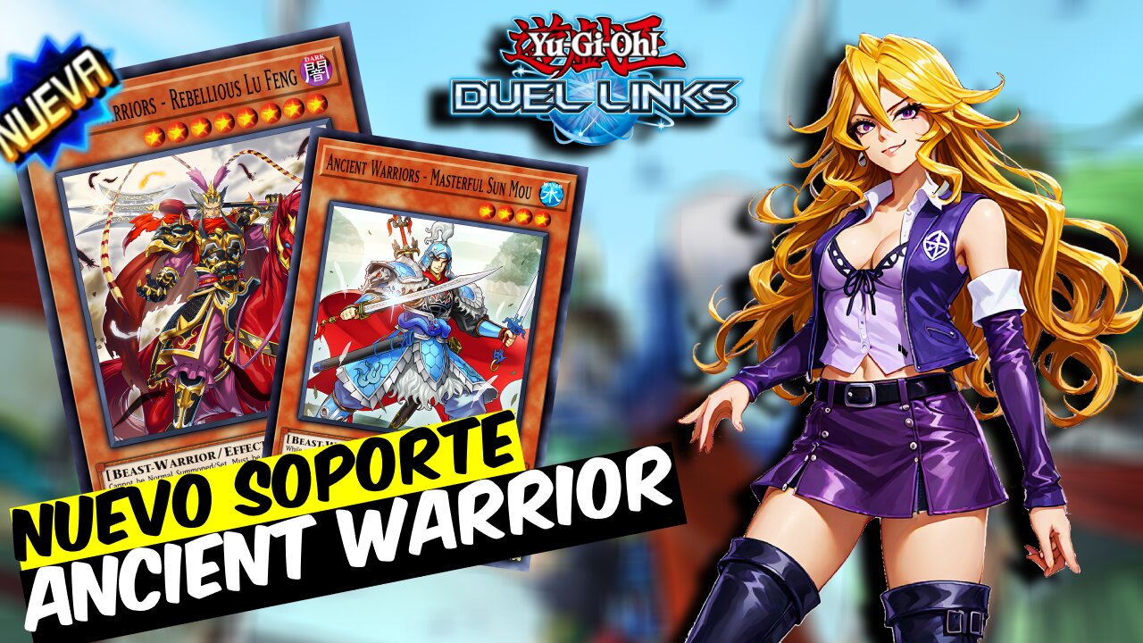 ANCIENT WARRIORS the BEST ROGUE deck | Yu-Gi-Oh! Duel Links