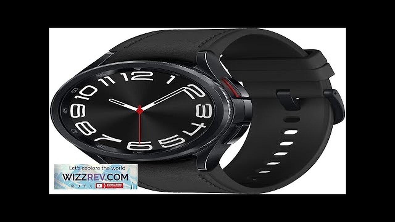 SAMSUNG Galaxy Watch 6 Classic 43mm Bluetooth Smartwatch Rotating Bezel Fitness Tracker Review