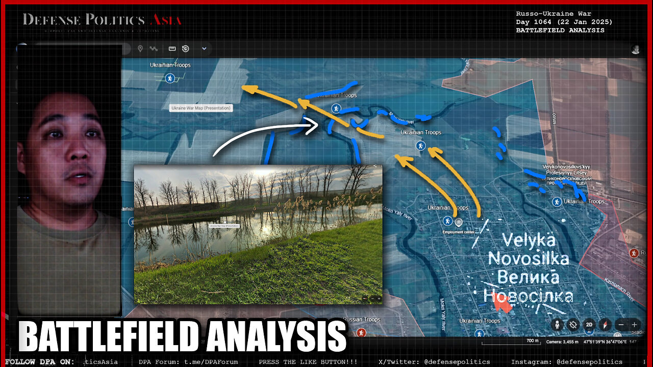 [ Battlefield Analysis - Velyka Novosilka ] Encirclement with one, very difficult way out.