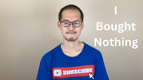 My No Buy Year - 1 Month Update