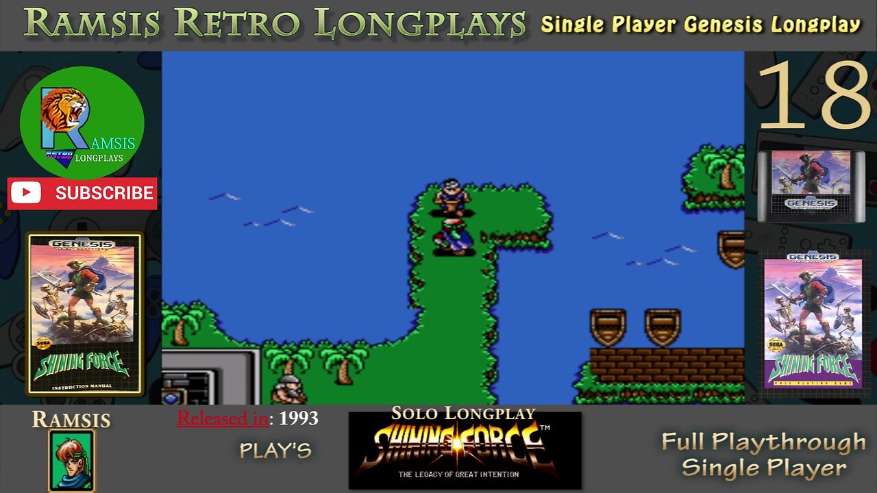 Shining Force | 1993 | GEN | Episode 18 | Full Playthrough and Let's Play | Chapter 5 | #18