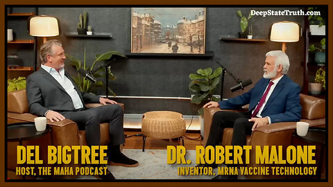 Dr. Robert Malone and Del Bigtree Discuss the TRUTH About Big Pharma Lies, mRNA Danger