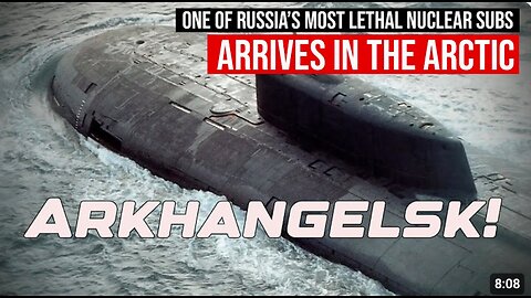 ⚓️🇷🇺 Arkhangelsk! One of Russia’s most lethal nuclear submarines arrives in the Arctic