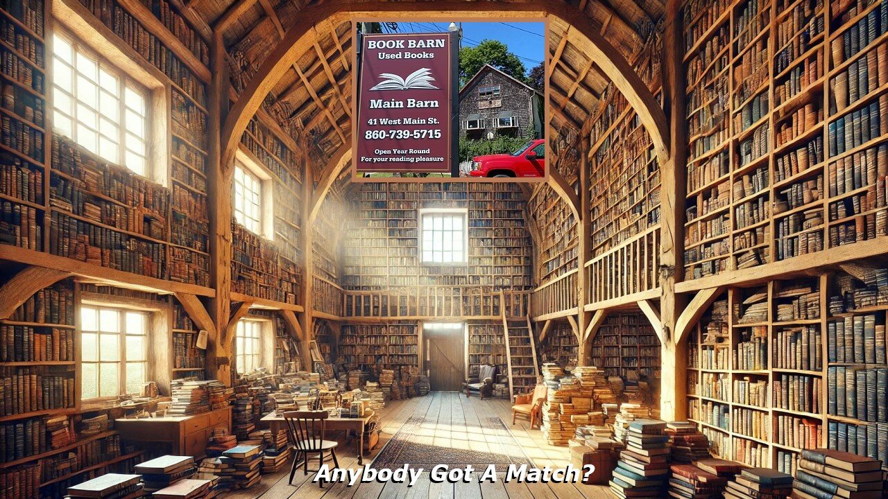 Book Barn: An interesting place to visit, as long as you don't inhale.