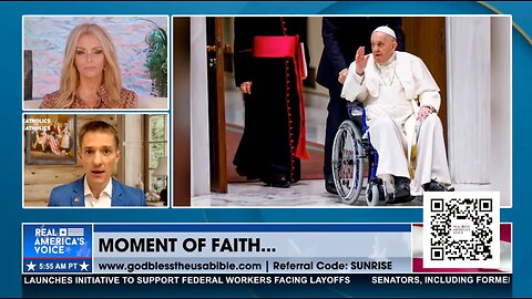 Real America’s Voice - Pope Francis’ Health & The Catholic Prayer for America Gala in Mar-a-Lago