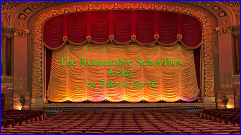 'The Honourable Schoolboy' (1983) Audio Play by John le Carré