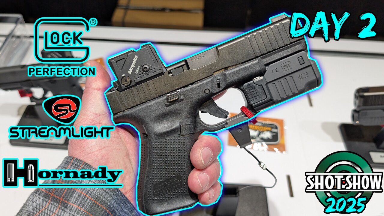 Shot show 2025 // glock //Hornady // Streamlight