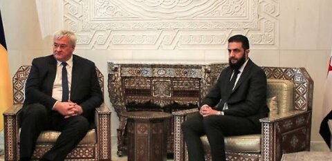 Ukraine's foreign minister visits Damascus as two countries announce cooperation plans