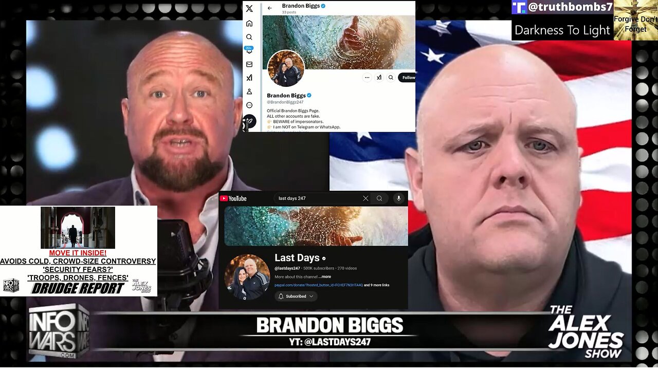 1/18/2025 FULL INTERVIEW: Pastor Brandon Biggs, Whose Prophetic Predictions Have Shocked The World, Warns Of Impending Mass Terrorism Targeting At Least 10 US Cities & Trump's Inauguration