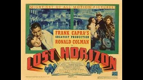 Lost Horizon // 1937 // Cinema Retro