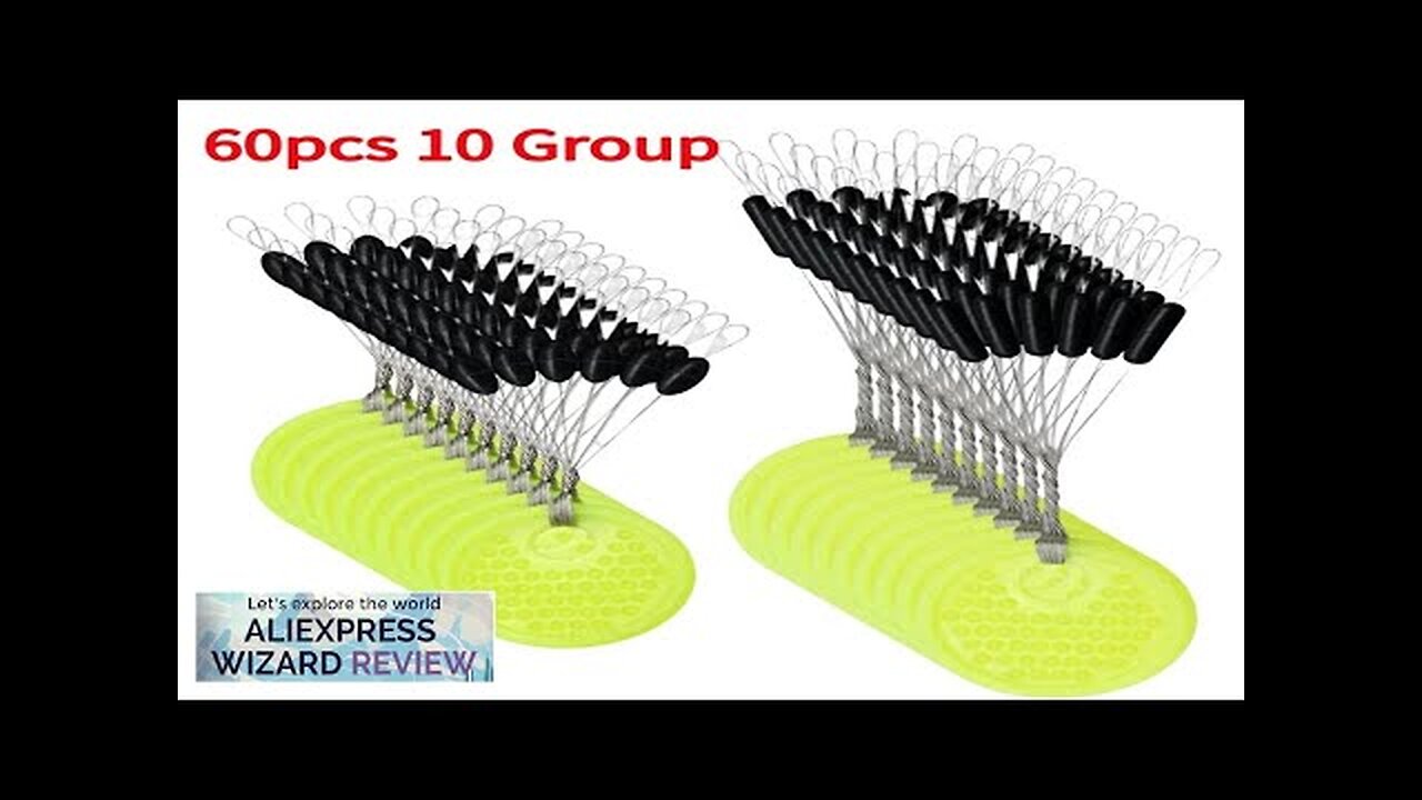 60pcs 10 Group Resistance Space Beans Stopper Not To Hurt The Line Review