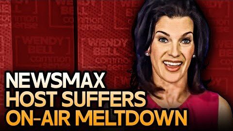 Newsmax Host Whines That She's Forbidden From Name Calling On The Air