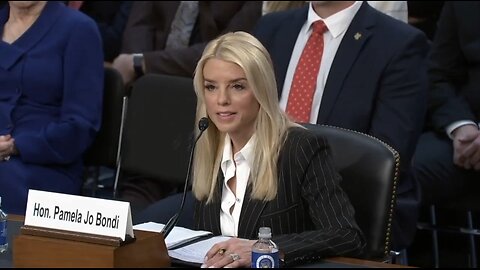 Pam Bondi: DOJ Weaponization Will Stop!