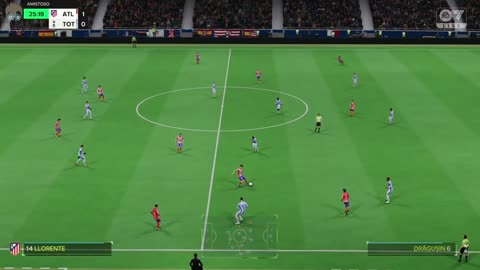 GAMEPLAY FC 25 | ATLETICO DE MADRID VS TOTTENHAM