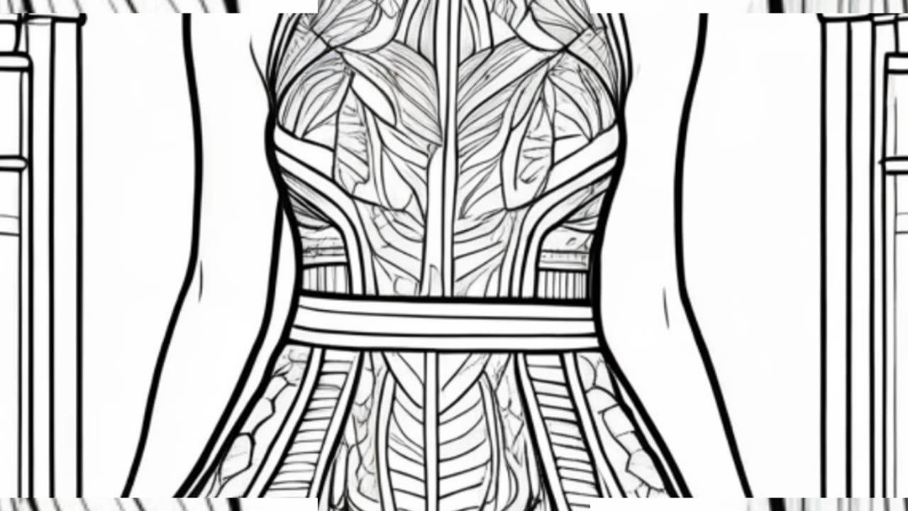 Wedding Dress Fashion-Coloring Book for Adults