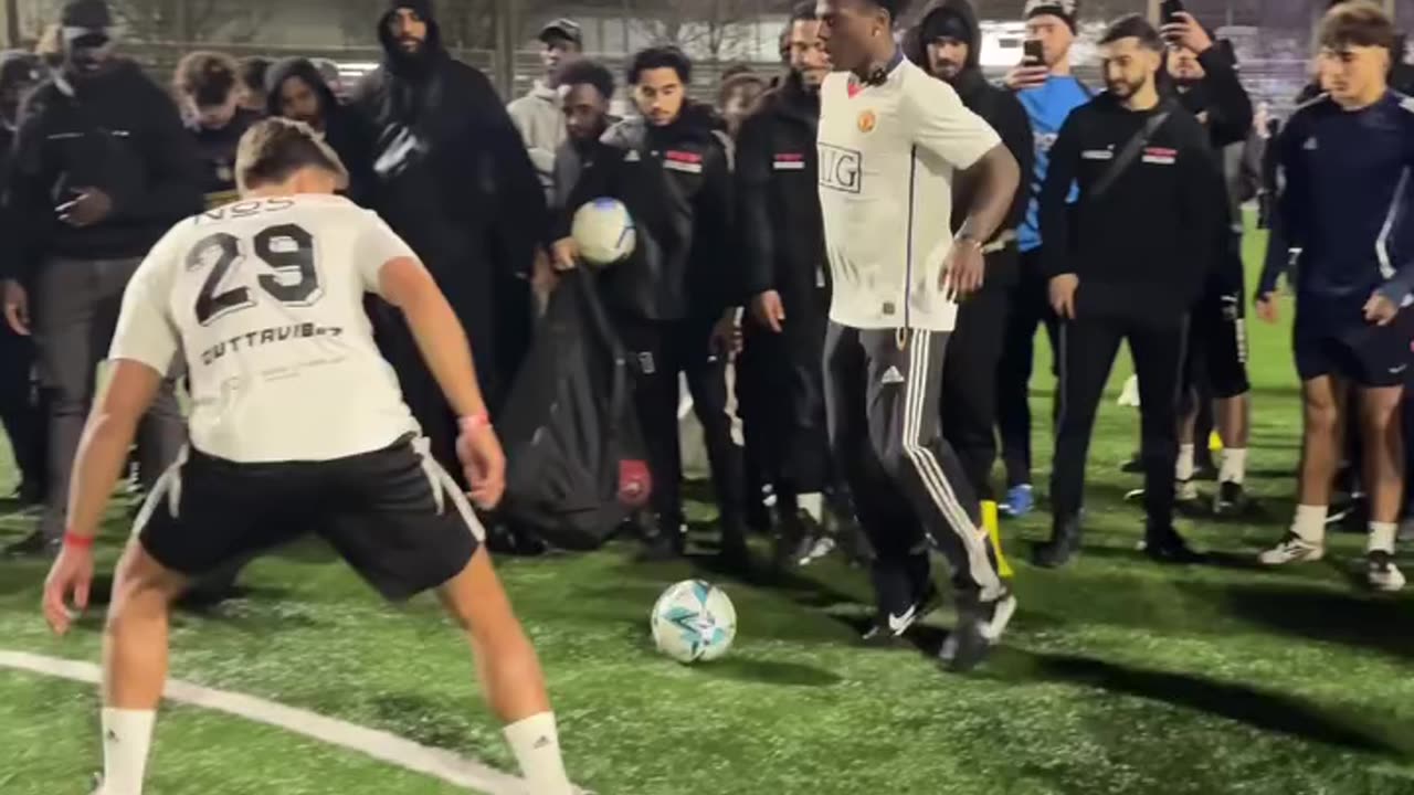 One guy tried to distract him by shooting “Messi”