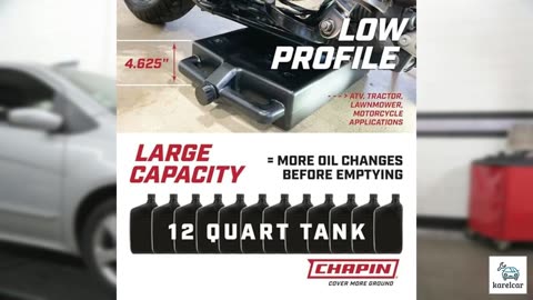 Chapin 78005 Low Profile 12 Quart Oil Drain Container