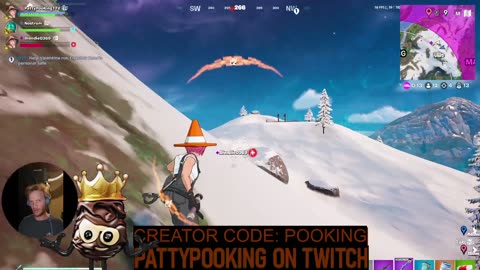 Monday Madness and Mayhem, featuring the queen of Poo, Blondie, #pattypooking #fortnite #zerobuild