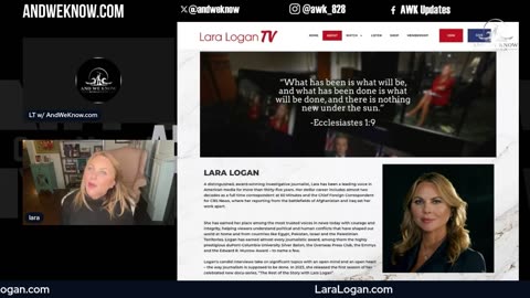 1.28.25: LT w/ Lara Logan, Fight for TRUTH + Illegals, Helena victims .......