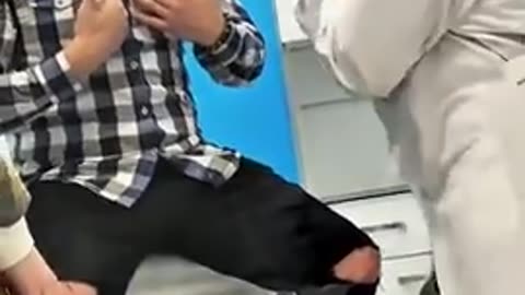 Communist Doctor melts down and refuses to see a patient wearing a MAGA Hat