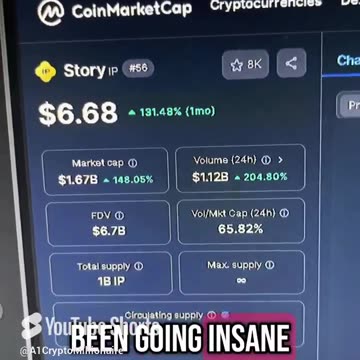 story ip price prediction crypto #fyp