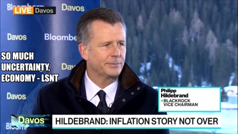 DAVOS25: BlackRock's Hildebrand, Talks Inflation & Global Debt Risks