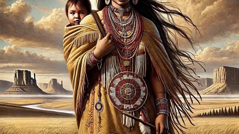 Sacagawea Tells Her Story of Being Taken Prisoner by Another Tribe and Joining the Lewis and Clark E