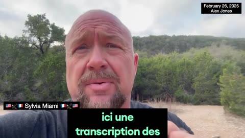 Alex Jones, en contact direct avec son épouse, livre les dernières infos.