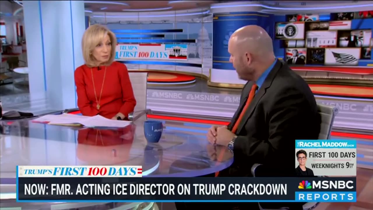 Former Biden ICE Director Praises Trump Admin Illegal Immigration Crackdown On MSNBC