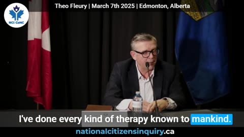 Theo Fleury | March 7th 2025 NCI Testimony. The Governments Use Same Tactics as Abusers