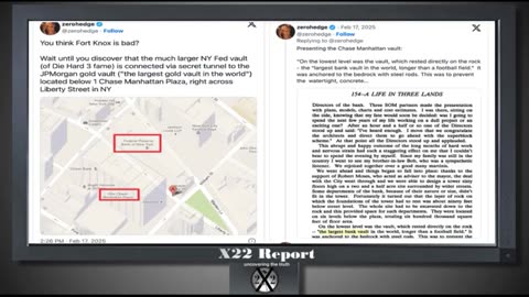 X-22 Financial Report - Gold Is The Key That Will Unlock The Door...2-18-25