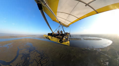 Cygnet Weight Shift Control Flight Lessons with Dave in Georgia - Part 1 - Unedited