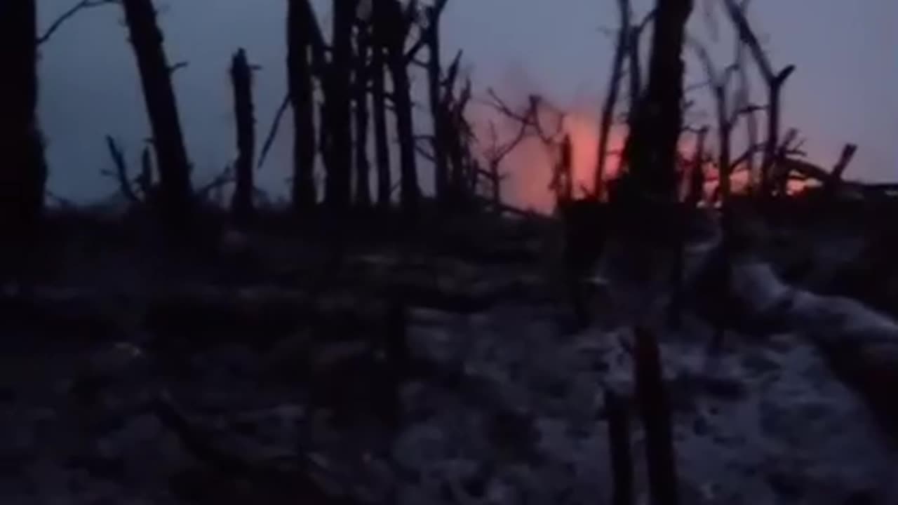 Avdeevka at night, video from Russian soldiers!