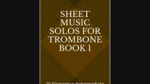 Easy Trombone Solo Etude