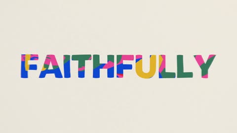 TobyMac - Faithfully (Lyric Video).