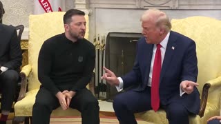 President Trump to Ukranian President Zelensky: "You're Gambling with World War III"