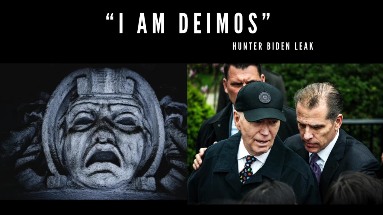 "I am Deimos" Hunter Biden says he is ancient Greek God