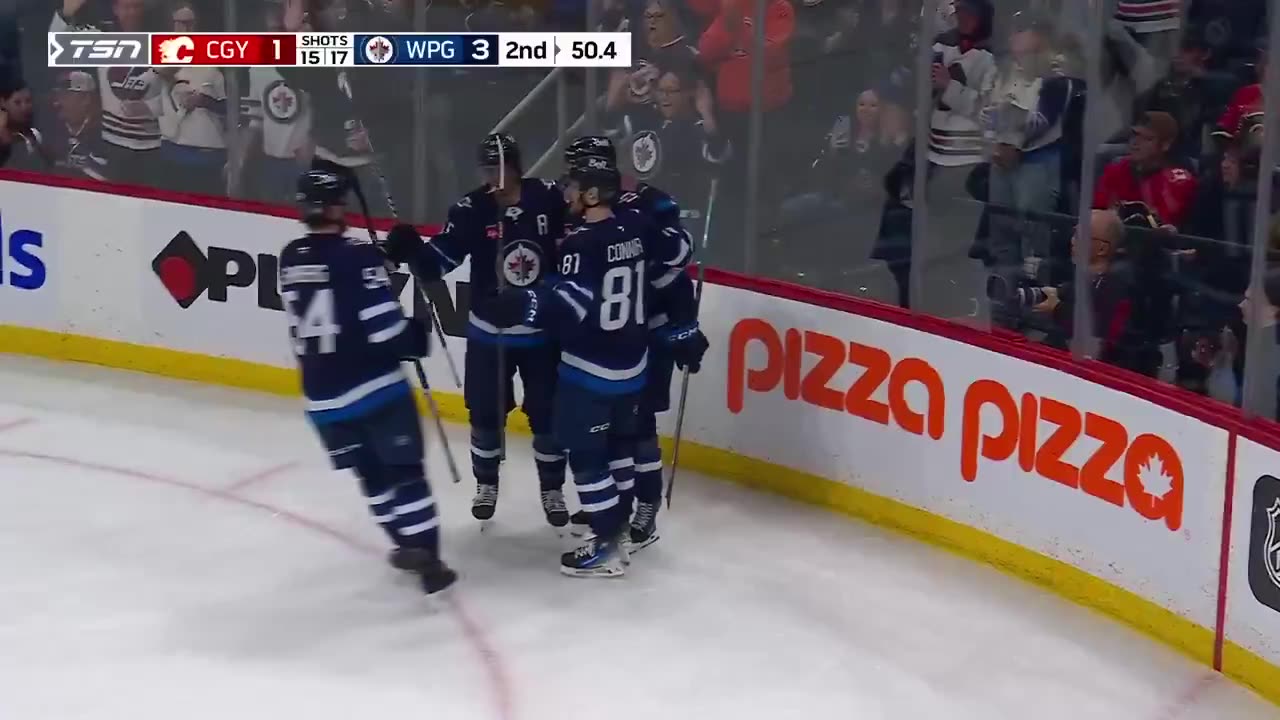 Samberg to Vilardi: 🎯 Beautiful drop pass leads to a goal! #NHL