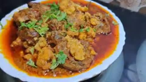 Today's making Gobhi gosht recipe #gobhigosht #abkarikitchen #cooking #recipe #dailycookingrecipe