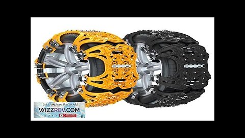 Tire Chain 1pcs Fat Tire Electric Bike Car Snow Chain Thickened Beef Review