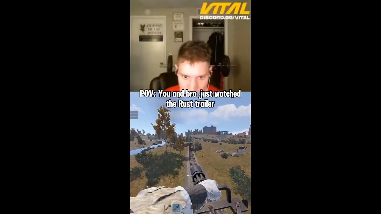 POV: you and bro just watched the rust trailer