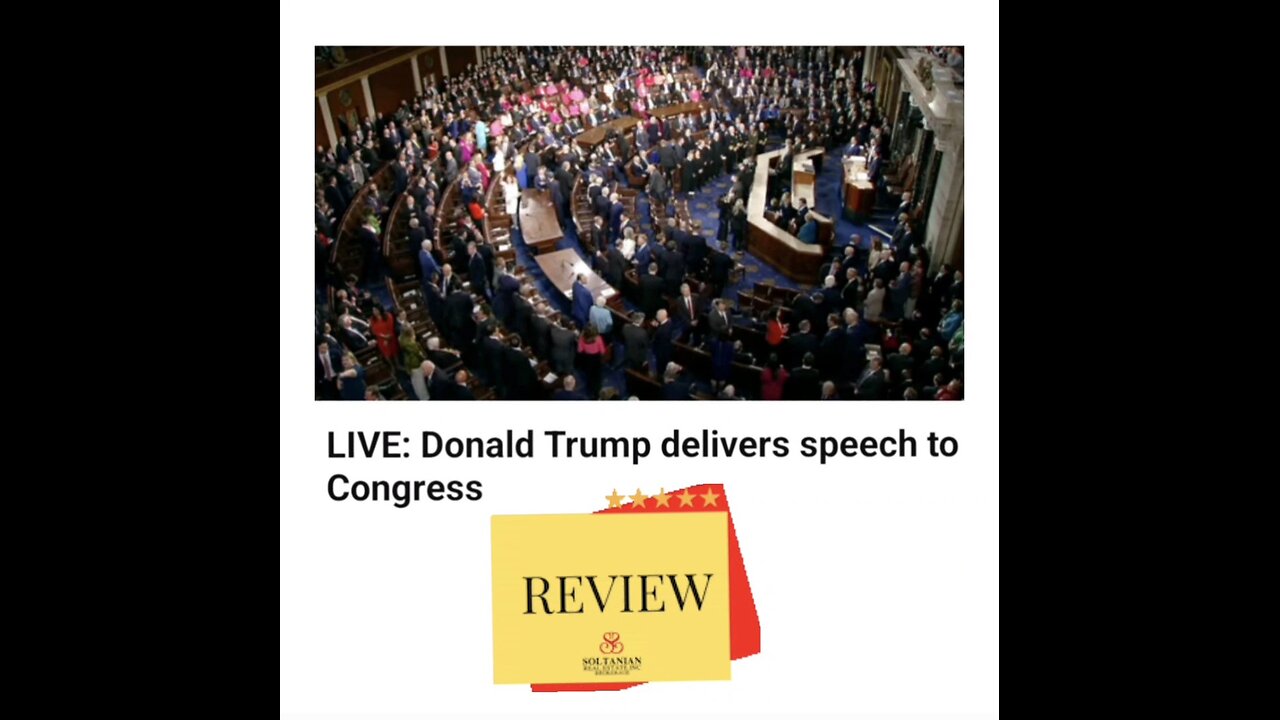 REVIEW OF TRUMP'S ADDRESS TO CONGRESS